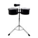 TIMBALETA DE MADERA 10+11 NEGRA XRD-1011BK RMX