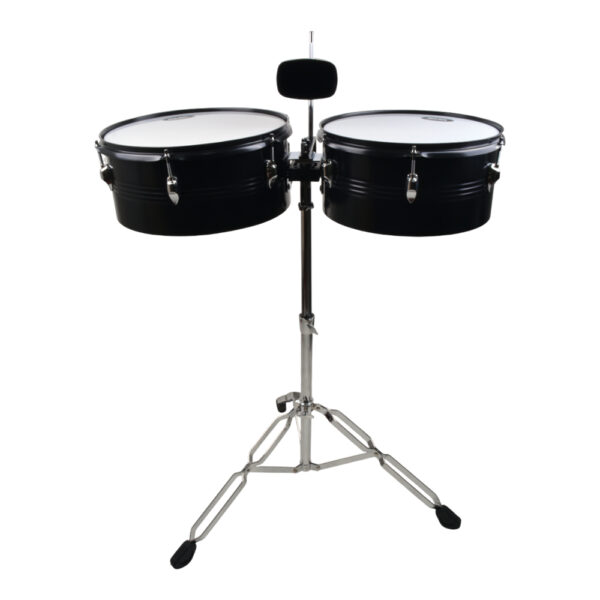 TIMBALETA 13+14 NEGRA INCLUYE CENCERRO XRD-1314BK RMX