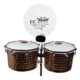 TIMBALES HQ 15+14 CON CENCERRO GOLDEN MART TIM-1415GD RMX