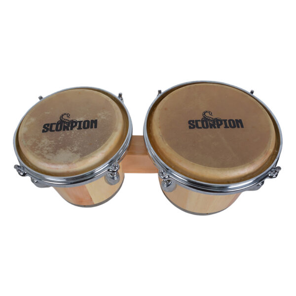 BONGO 7 + 8 CON FUNDA NATURAL SCB-78N SCORPION