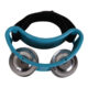 PANDERO PIE 4 SONAJAS ELASTICADO AZUL STK-1200 SCORPION