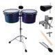 3 TIMBALETAS HQ 15+14 CON CENCERRO TORNASOL MART DR-2SUN SCORPION