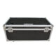 Case Rack Madera Con Ruedas Negro 1050x560x520 Cw-100 Mekse