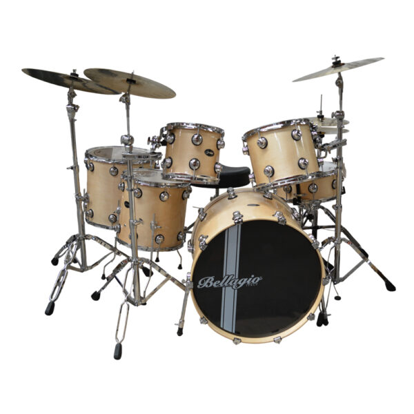 BATERIA DOBLE TOM 6PC/4PT BELLAGIO DBS-164PRO