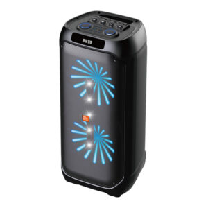 PARLANTE PORTATIL 2X12" 50W LEDS, MIC, BT SING-E ZQS12217