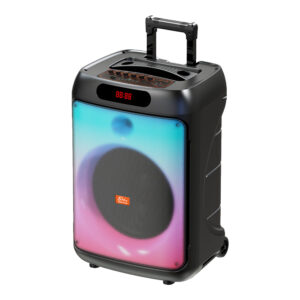 PARLANTE PORTATIL 15" 50W LEDS, MIC, BT SING-E ZQS15125