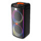 1 PARLANTE PORTATIL 2X6,5" 30W LEDS, MIC, BT SING-E ZQS6238