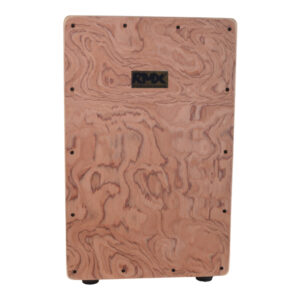 CAJON PERUANO CON BORDONAS CASTAÑO CON FUNDA CPB-1 RMX