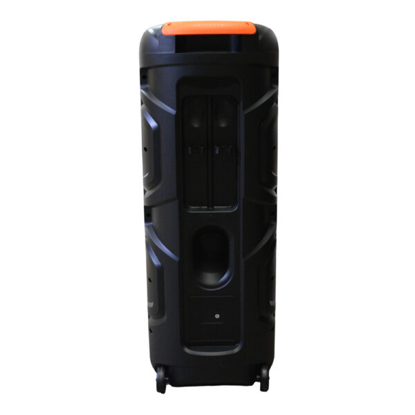2 PARLANTE PORTATIL 2X12" BT/MP3/FM/LED MIC SING-E SP-12250