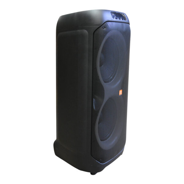 PARLANTE PORTATIL 2X12" 120W LEDS MIC, BT SING-E ZQS12212