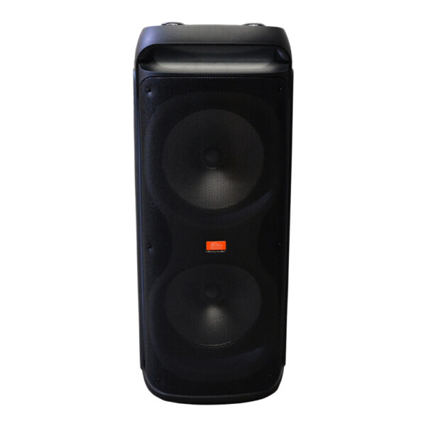 PARLANTE PORTATIL 2X12" 50W LEDS. MIC, BT SING-E ZQS12216