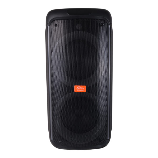 2 PARLANTE PORTATIL 2X6,5" 30W LEDS, MIC, BT SING-E ZQS6238