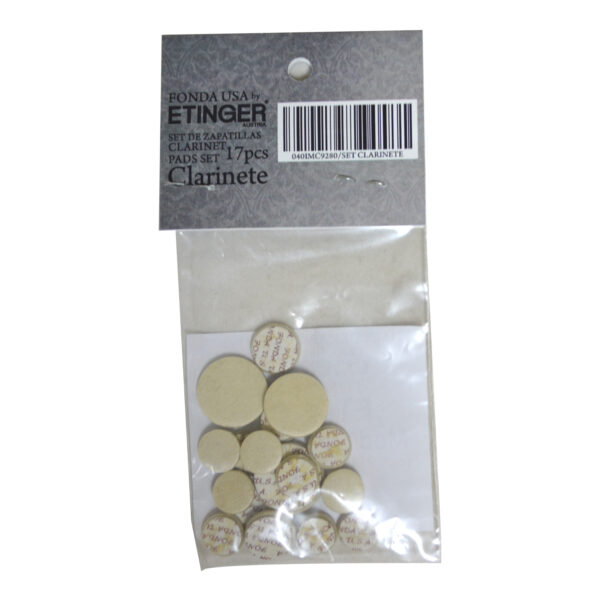 SET DE 17PCS DE ZAPATILLAS PARA CLARINETE ETINGER
