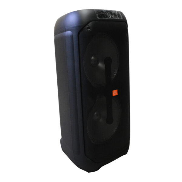 PARLANTE PORTATIL 2X12" 50W LEDS, MIC, BT SING-E ZQS12217