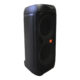 Parlante Portátil 2x8" 25W Bluetooth con Luces LED y Micrófono