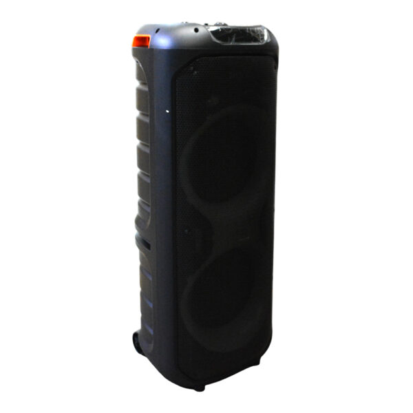 PARLANTE PORTATIL 2 X10" 40W LEDS, MIC, BT SING-E ZQS10215