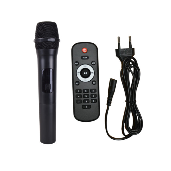 3 PARLANTE PORTATIL 2X12" BT/MP3/FM/LED MIC SING-E SP-12250