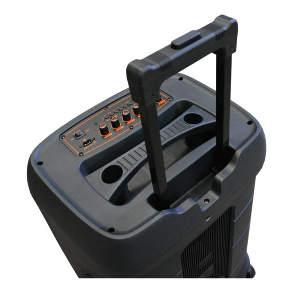 PARLANTE PORTATIL 15" 50W LEDS, MIC, BT SING-E ZQS15125