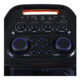 Parlante Portátil 2x10" 80W Bluetooth con Luces LED y Micrófono