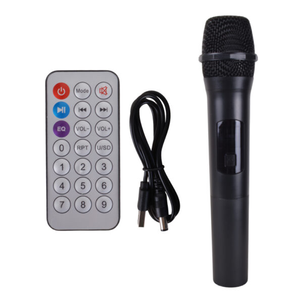 PARLANTE PORTATIL 12" BT/MP3/FM/LED MIC SING-E  ZQS12158