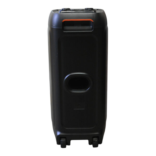 Parlante Portátil 2x8" 25W Bluetooth con Luces LED y Micrófono