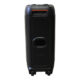 Parlante Portátil 2x8" 25W Bluetooth con Luces LED y Micrófono