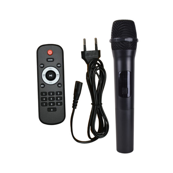 PARLANTE PORTATIL 15" 50W LEDS, MIC, BT SING-E ZQS15125