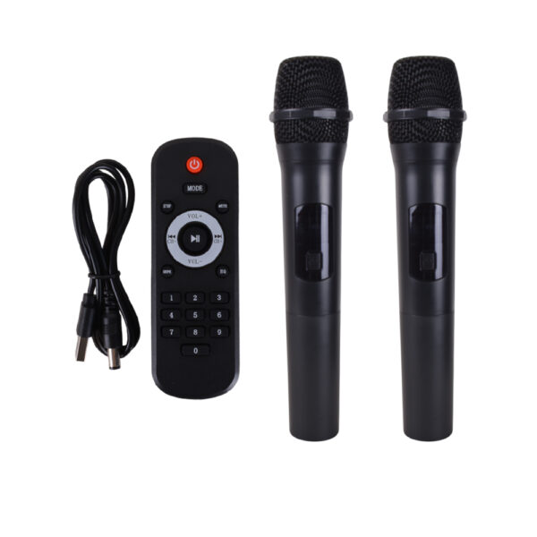 PARLANTE PORTATIL 2 X10" 40W LEDS, MIC, BT SING-E ZQS10215