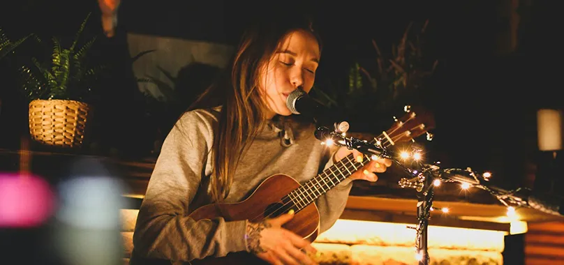 Ukelele electroacustico Chile