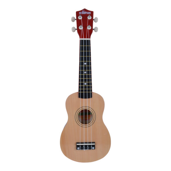 UKELELE SOPRANO 21 NATURAL + FUNDA UKS-21 SCORPION