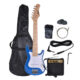 1 PACK DE GUITARRA ELECTRICA NIÑO COLOR AZUL SCORPION
