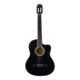 GUITARRA CLASICA CUTAWAY NEGRA 39 + FUNDA LA ESPAÑOLA