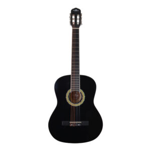 GUITARRA CLASICA NEGRA 39 + FUNDA LA ESPAÑOLA