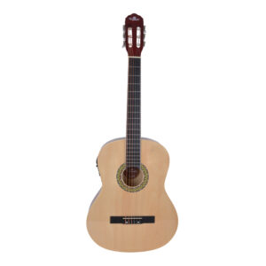 GUITARRA CLASICA ELECTROACUSTICA NATURAL 39 + FUNDA LA ESPAÑOLA
