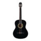 1 GUITARRA CLASICA ELECTROACUSTICA NEGRA 39 + FUNDA LA ESPAÑOLA