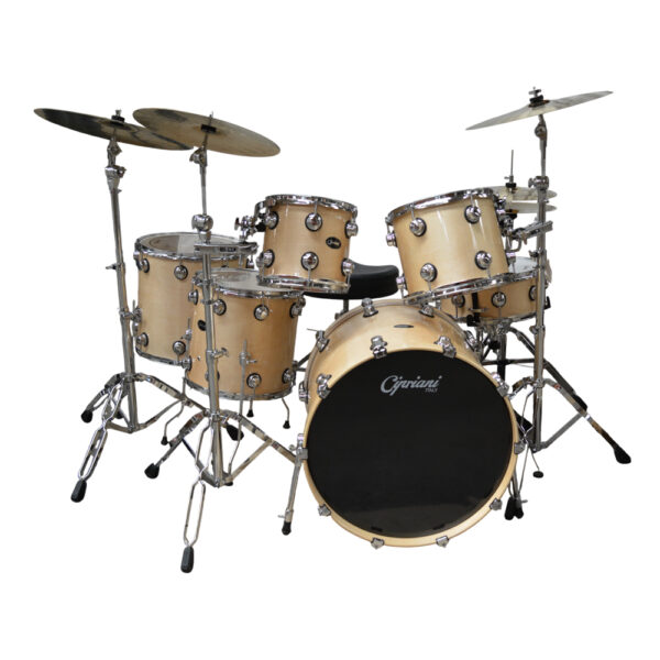 1 BATERIA DOBLE TOM 6PC/4PT CIPRIANI DHC-1000