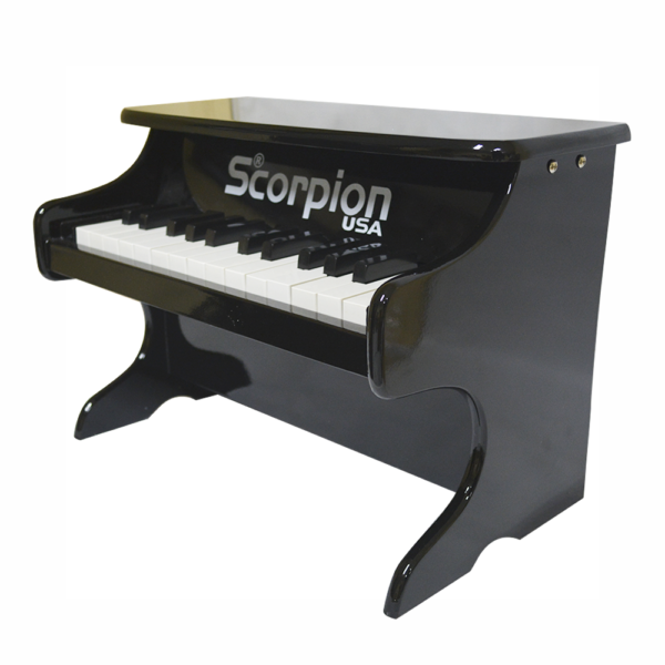 PIANO PARA NIÑO 25N NEGRO PDT-21 SCORPION