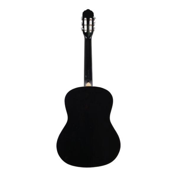 GUITARRA CLASICA NEGRA 39 + FUNDA LA ESPAÑOLA