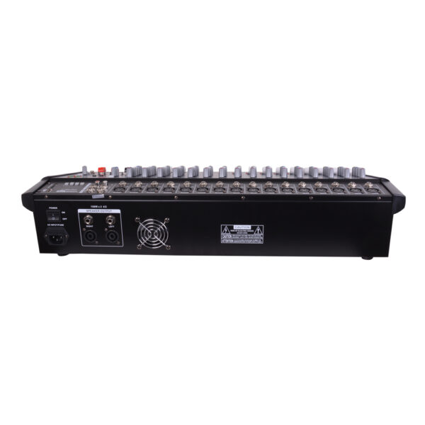3 CONSOLA POWER MIXER 16CH BLUETOOTH + MP3 + USB CPM-1600 CARVERPRO