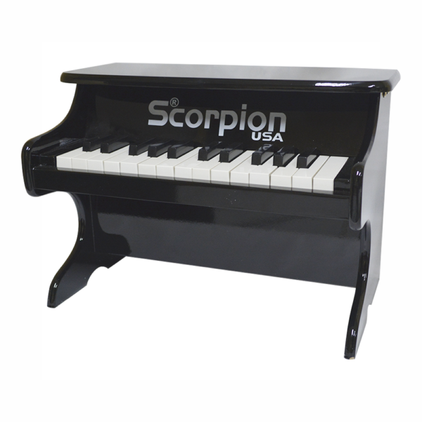 PIANO PARA NIÑO 25N NEGRO PDT-21 SCORPION