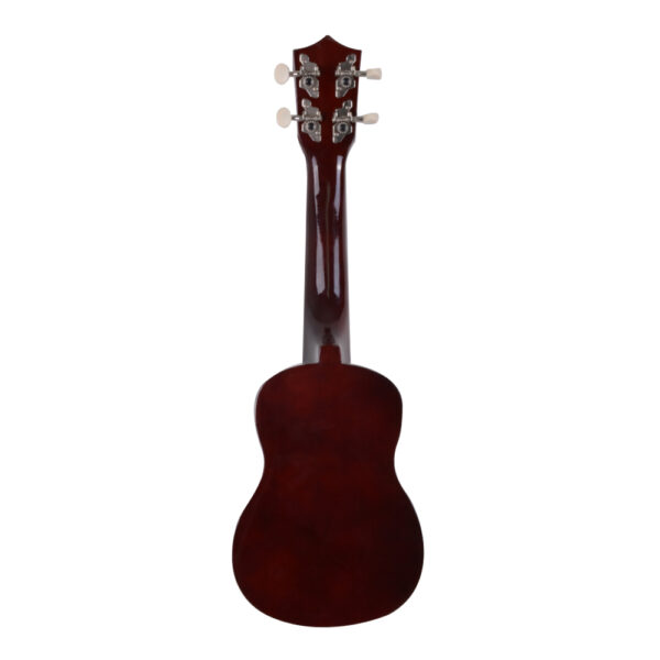 3 UKELELE SOPRANO 21 CAFÉ + FUNDA UKS-21 SCORPION