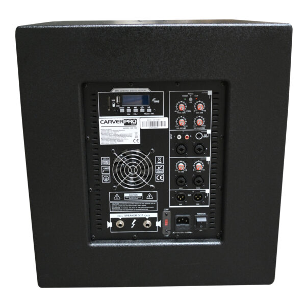 4 PARLANTE ARRAY SUB15+8 700W RMS / 2000W MAX. + ATRIL CARVER PRO CSR-158