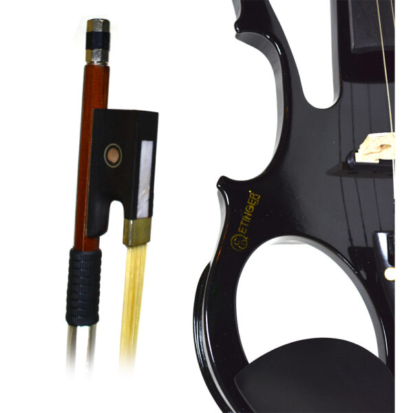 6 VIOLIN ELECTRICO MODELO ONE CON ESTUCHE ETINGER