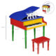 PIANO INFANTIL DE COLA 30N MULTICOLOR PDT-50/MC SCORPION