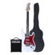 PACK DE GUITARRA ELECTRICA BLANCA-ROJO PAC-32 SCORPION