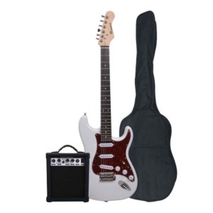 PACK DE GUITARRA ELECTRICA BLANCO-ROJO HGP-650 HONDO