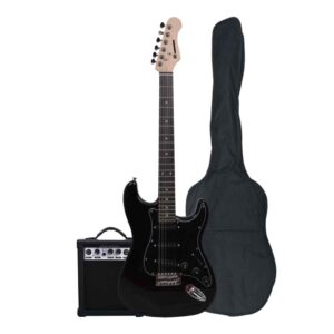 PACK GUITARRA ELECTRICA HGP-660 NEGRO HONDO