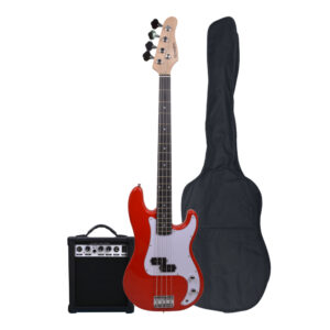 PACK DE BAJO ELECTRICO ROJO PSB-200 SCORPION