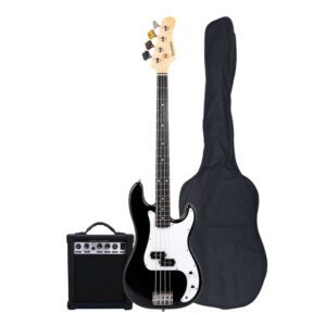 PACK DE BAJO ELECTRICO NEGRO PSB-200 SCORPION