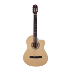 1 GUITARRA ELECTROACUSTICA 39 CDAS METALICAS CUTAWAY NATURAL LA ESPAÑOLA